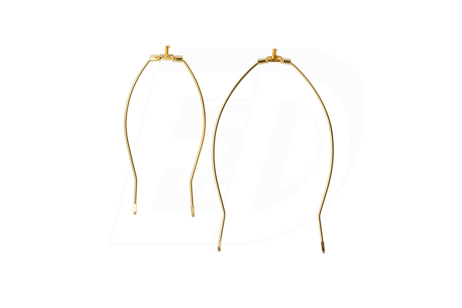 Brass Plated Lamp Harps