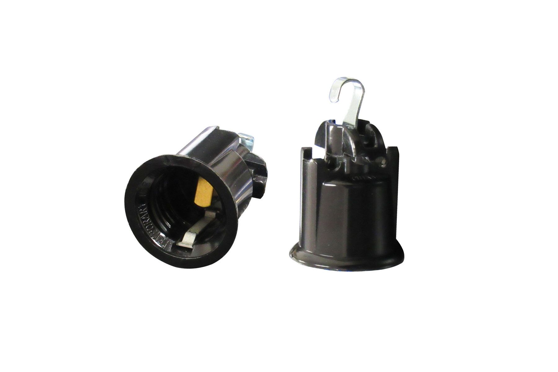 Medium Base Weatherproof Phenolic Pin Type Incandescent Light Socket