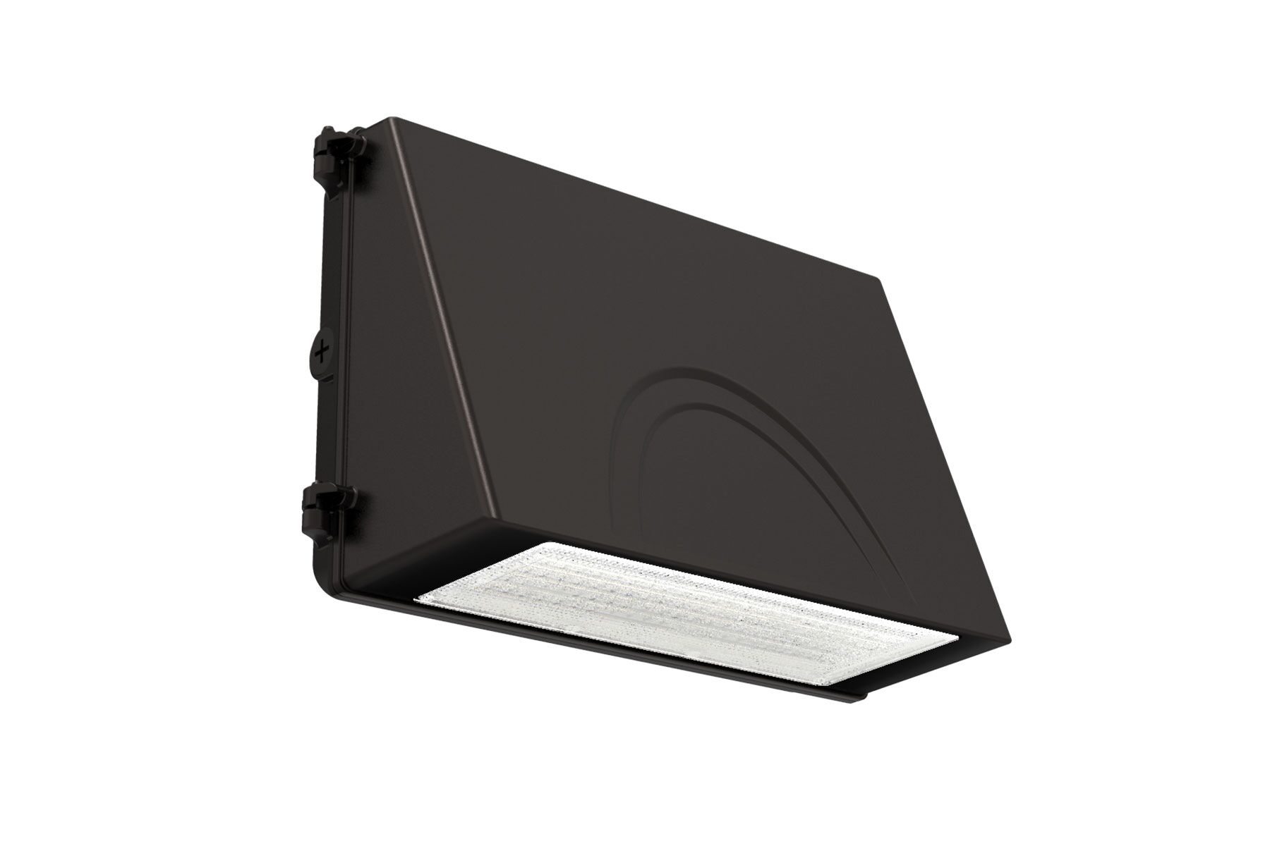 WP5F-M120WC0P-CD - Multi Wattage and Color Selectable Integrated LED Cut Off Wall Packs, Dusk to Dawn Outdoor Light with Photocell, 0 - 10V Continuous Dimming, 120 - 347V, 72W – 3000K = 10594LM / 4000K = 11464LM / 5000K = 11346LM, 96W – 3000K = 13377LM / 4000K = 14583LM / 5000K = 14392LM, 120W – 3000K = 15514LM / 4000K = 16685LM / 5000K = 16655LM