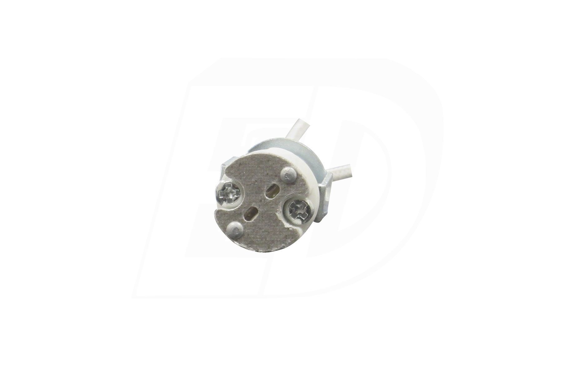 888 Corp Halogen Lamp Socket For 118mm T3 Bulbs - 18 Inch Wire Leads, UL Listed, 300W Max