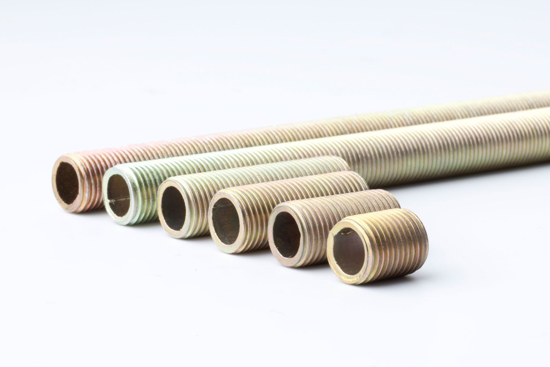 1/2 in. x 1/3 ft. IPS Lead-Free Brass Pipe Nipple in Polished Nickel 1/2 in. x 1/3 ft. IPS Lead-Free Brass Pipe Nipple in Polished Nickel