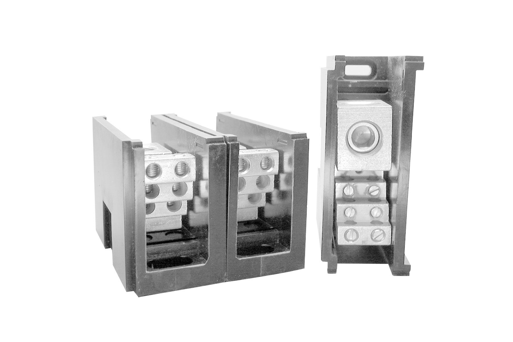 AS-K1-H6 - Power Distribution Block - 2/0-14 AWG Line Side
