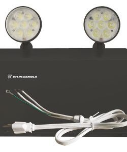 EC322WHM-A13-BB-GU-4 - LED Running Man Exit Sign with Combo